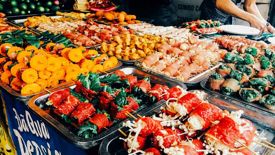 chợ đêm Tam Đảo