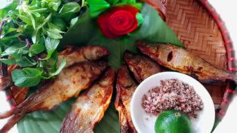Món cá nướng sông Đà - Món ăn khách thuê villa Ba Vì không thể bỏ qua 