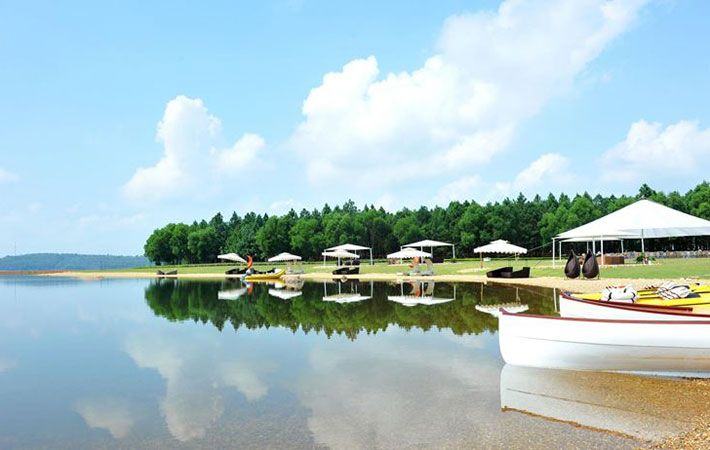 ảnh chụp hồ đại lải