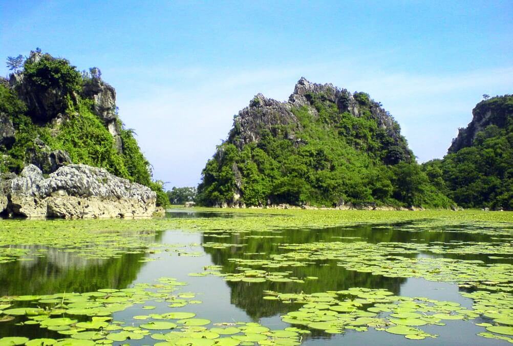 ảnh chụp hồ quan sơn vĩnh phúc
