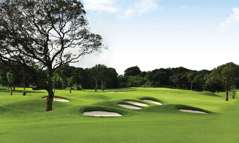 ảnh chụp sân golf đại lải