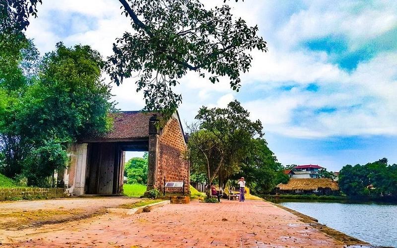 ảnh chụp làng cổ đông sơn