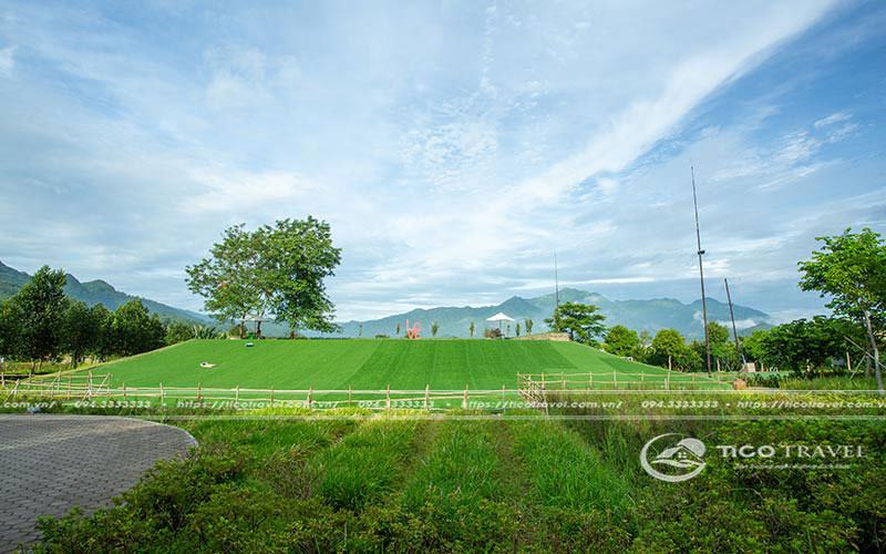 Vườn rau tại An Lạc Resort