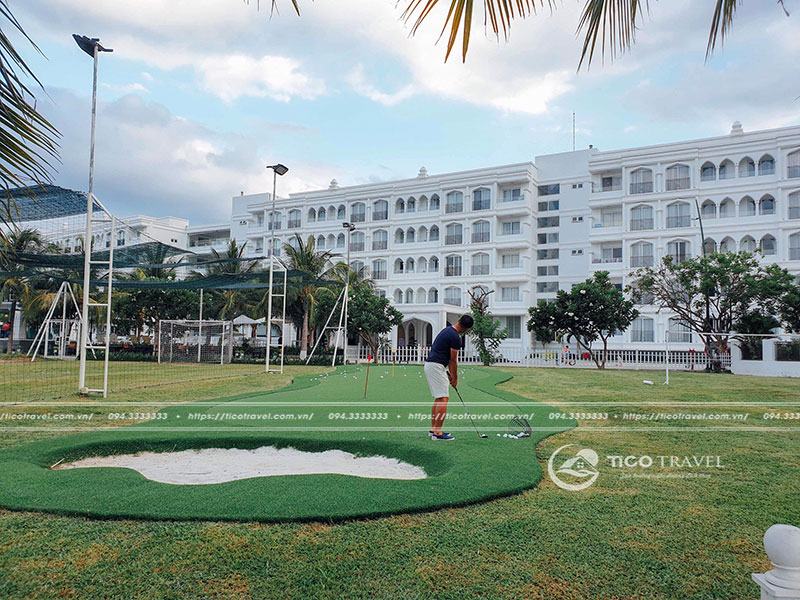 Sân thể thao ngoài trời tại Cham Oasis Nha Trang Resort