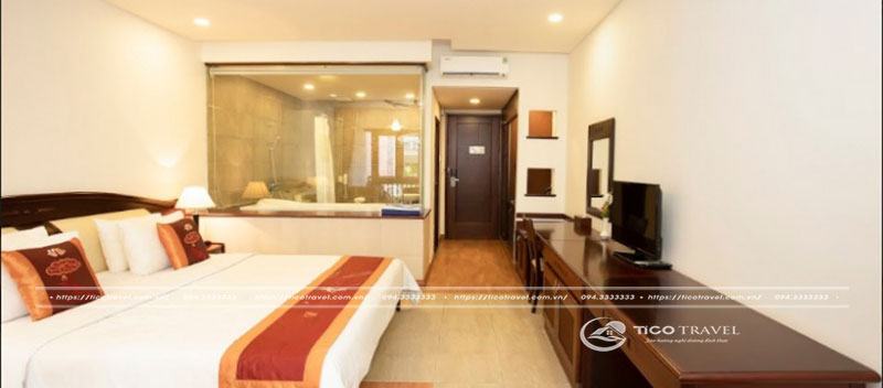 Phòng nghỉ tại Hoàng Ngọc Resort