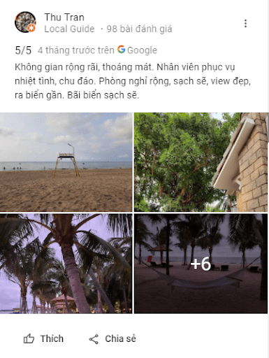 Review của du khách về Hoàng Ngọc Resort