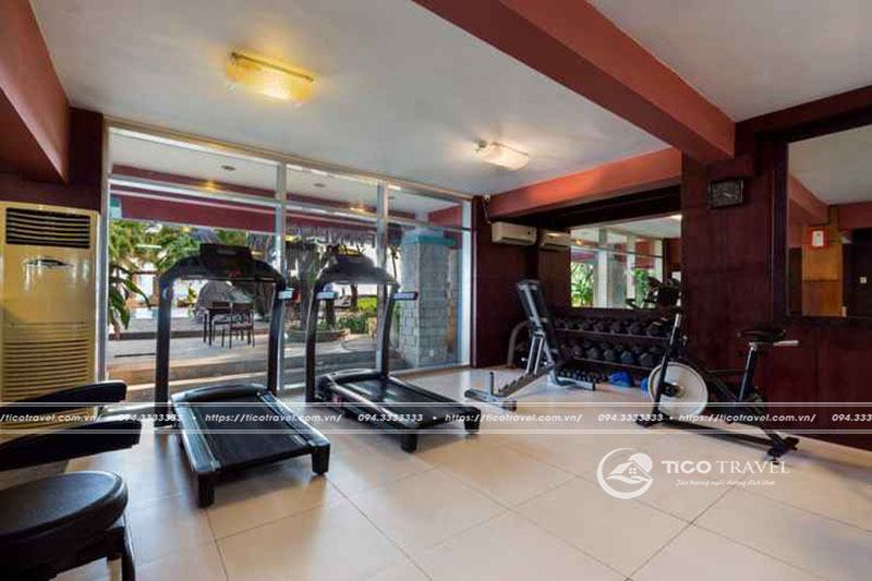 Phòng gym tại Hoàng Ngọc Resort