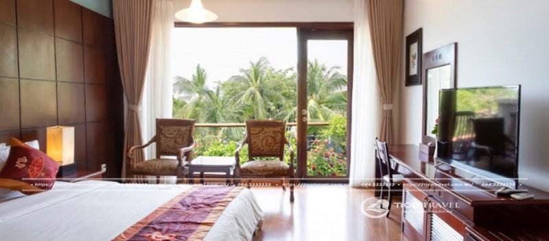 Phòng nghỉ tại Hoàng Ngọc Resort