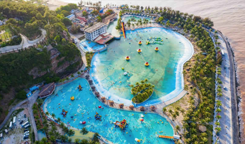Hòn Dấu Resort - "Thành phố ngàn hoa thu nhỏ" trên đất Cảng
