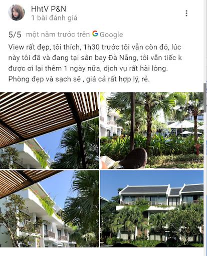 Review của khách hàng về Senvila Boutique Resort Hội An