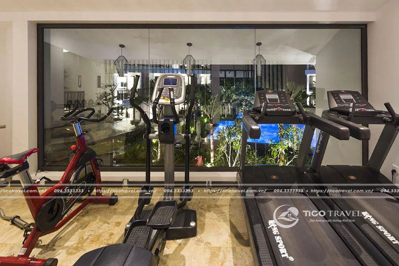 Phòng gym tại Senvila Boutique Resort 
