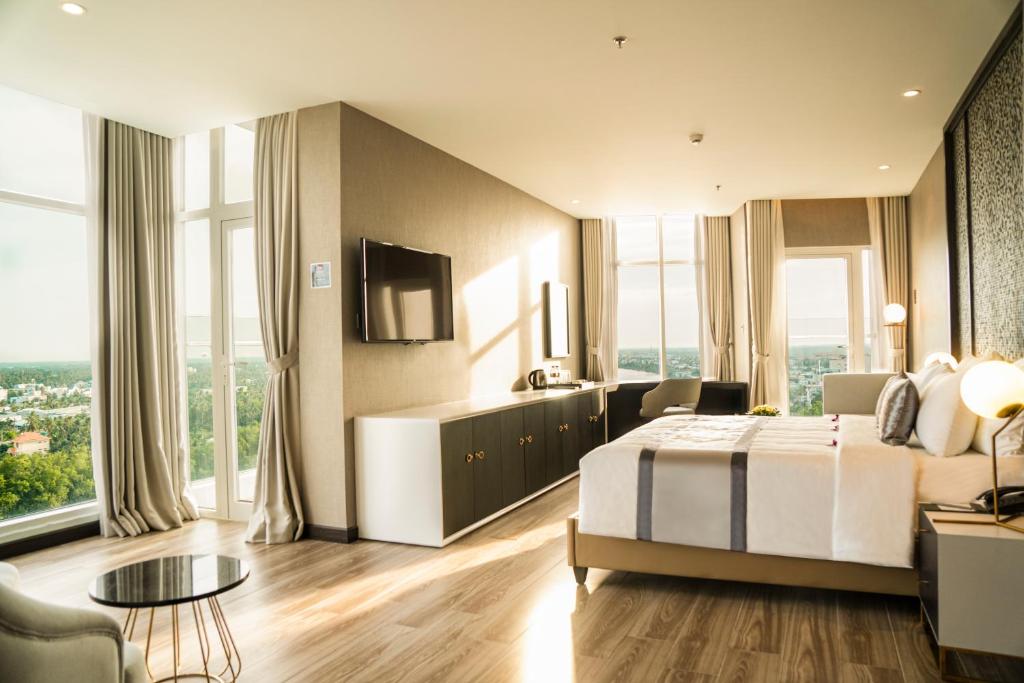 Review Diamond Stars Hotel Bến Tre - Thơ mộng nơi miền quê sông nước