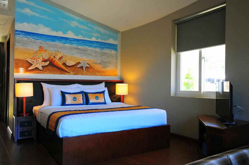 Phòng Family Suite resort sandunes beach