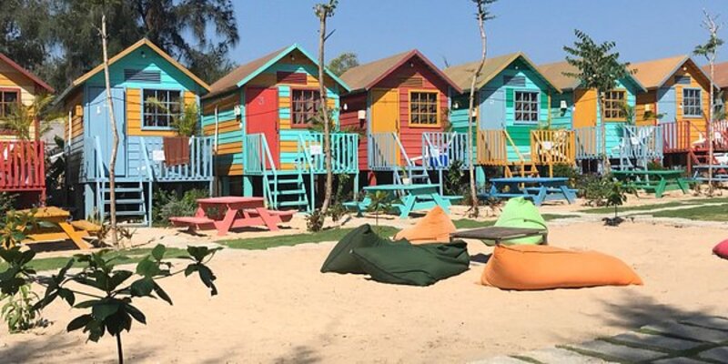 Hệ thống lưu trú tại Coco Beachcamp Lagi