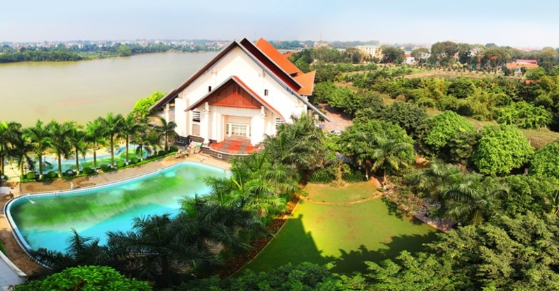 Sông Hồng Resort - Vẻ đẹp thanh bình bên bờ Đầm Vạc