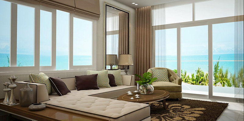 Hệ thống phòng nghỉ tại Ocean Dunes Resort
