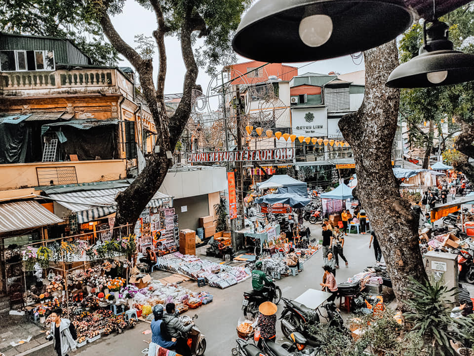 Phố cổ Hà Nội gần hotel a25 hà nội