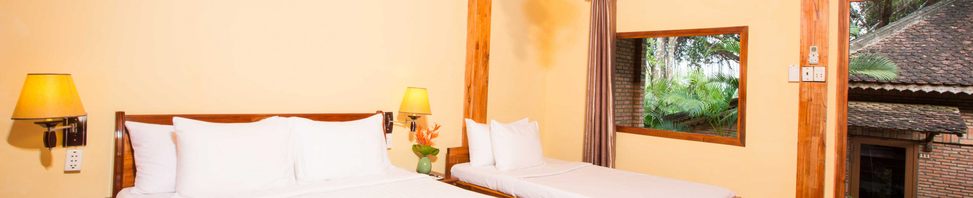 Hệ thống phòng nghỉ của Chez Carole Resort Phú Quốc