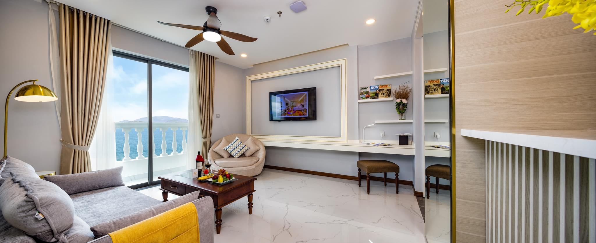 phong cách thiết kế và hệ thống phòng nghỉ tại imperial nha trang