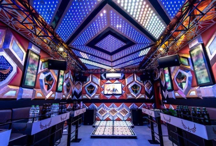 phòng Karaoke tại mường thanh sapa hotel