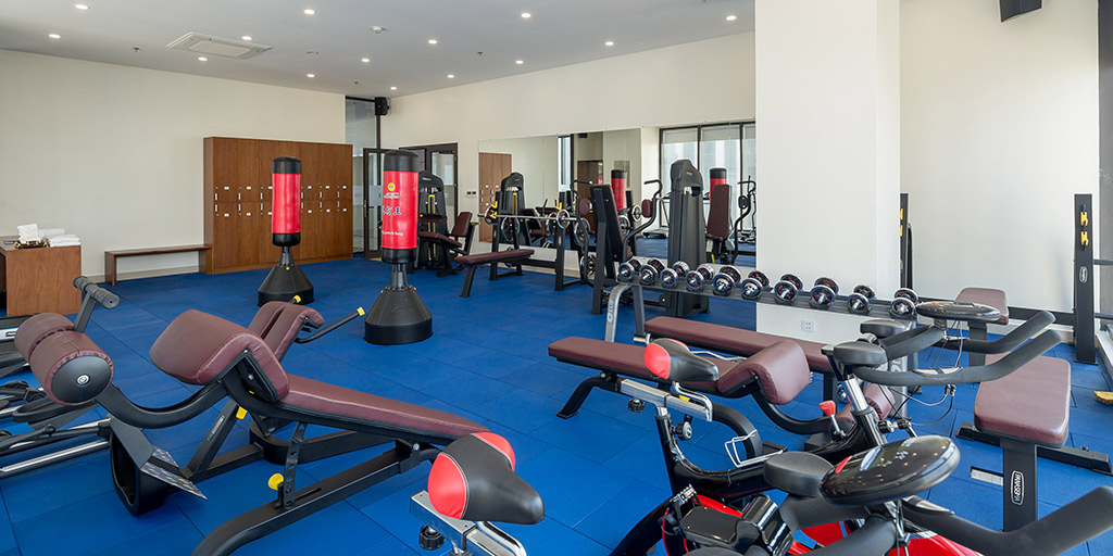 Phòng gym của Rosamia Da Nang Hotel