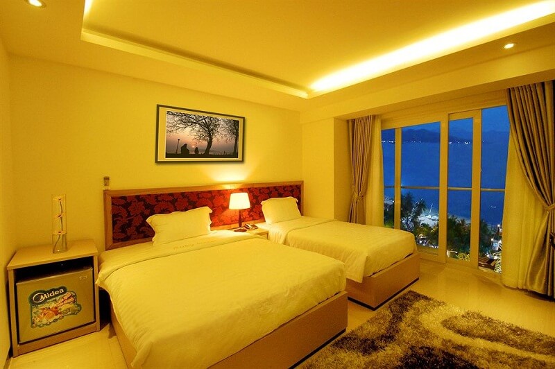 không gian và phong cách thiết kế của ruby hotel nha trang