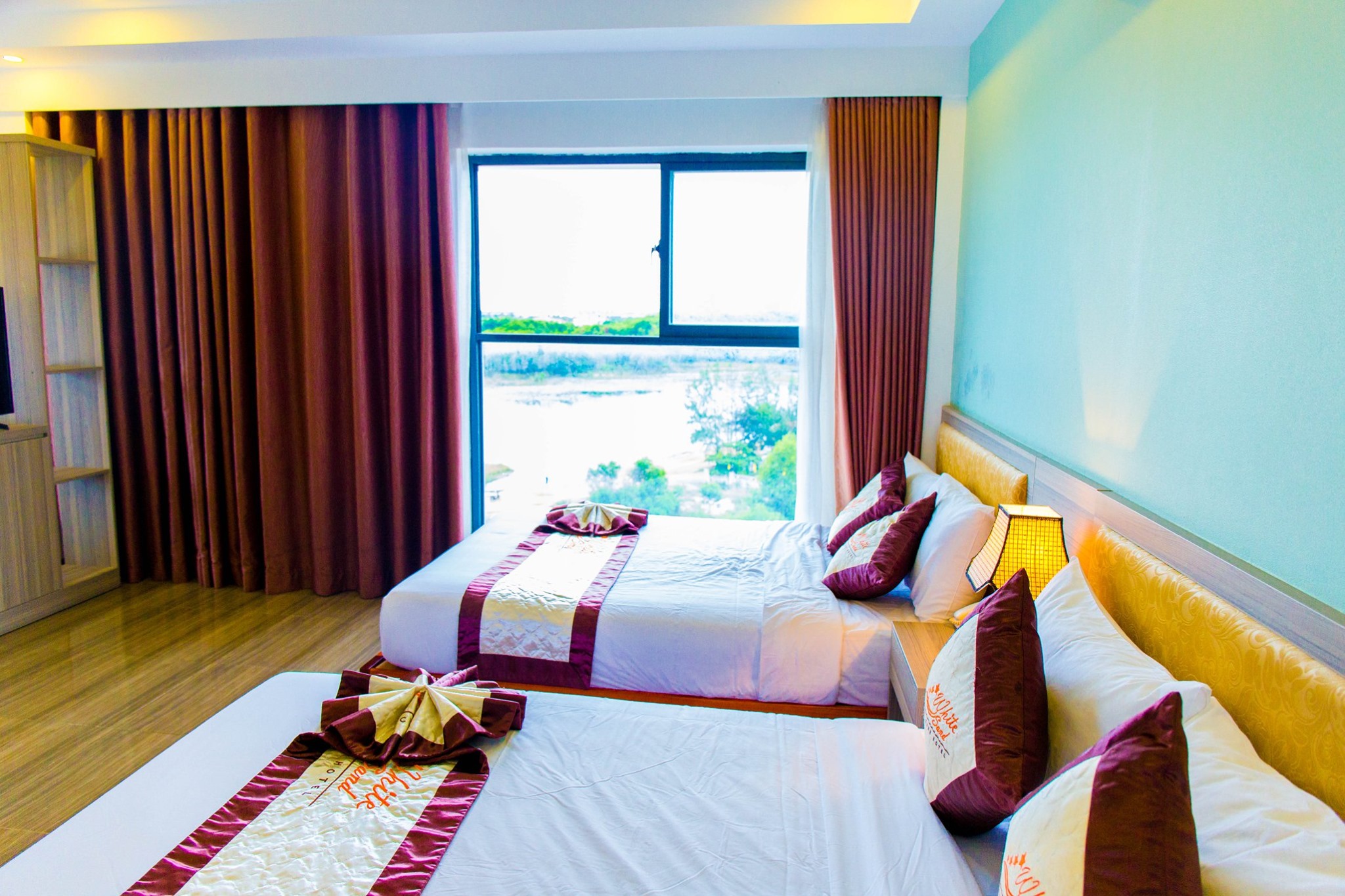 hệ thống phòng nghỉ của white sand cam ranh hotel