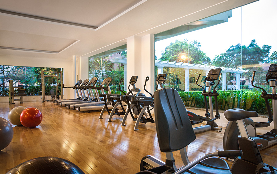 Phòng gym tại Khách Sạn Elegant Suites Westlake