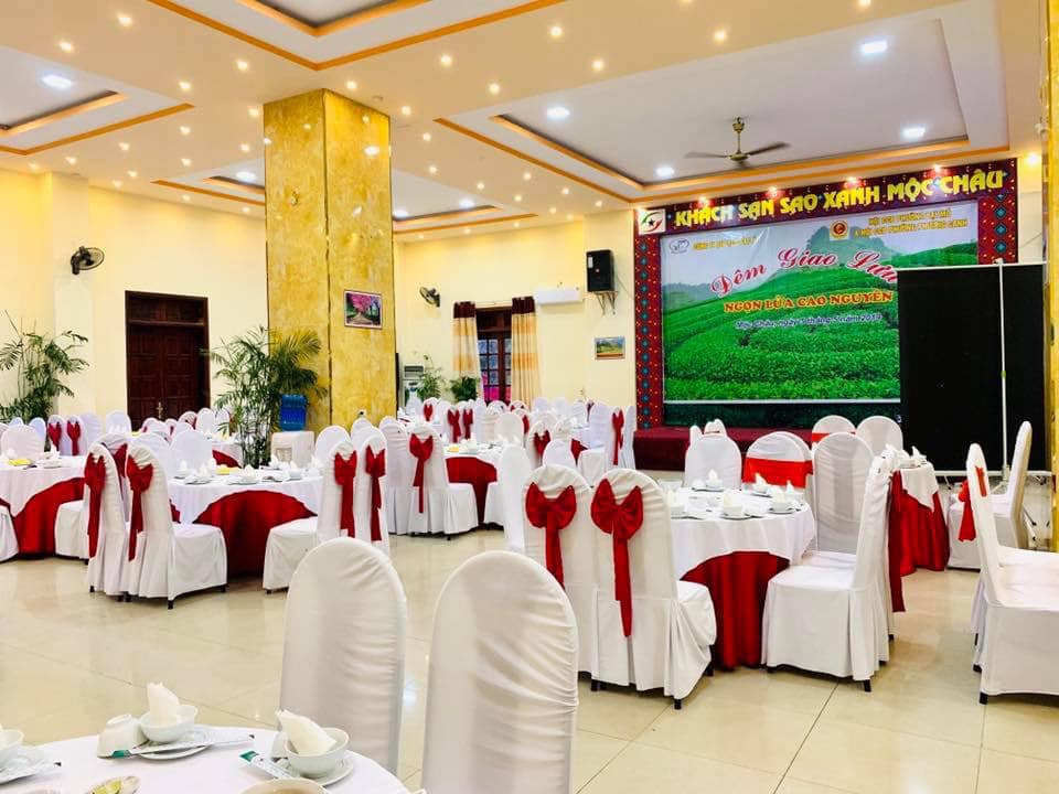 Phòng hội nghị của khách sạn Sao xanh Mộc Châu 
