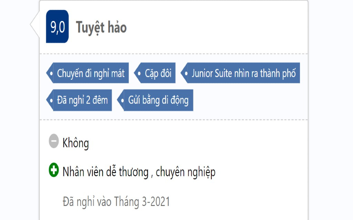 Review của khách hàng về La Sapinette Hotel Dalat
