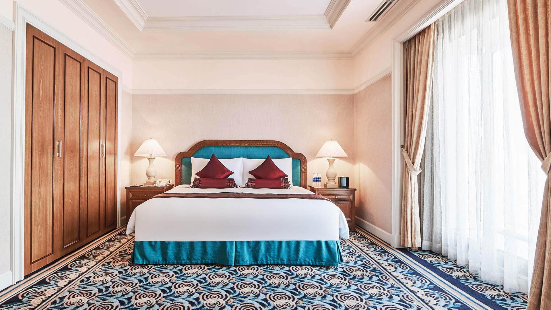 Phòng ngủ lotte hotel saigon review