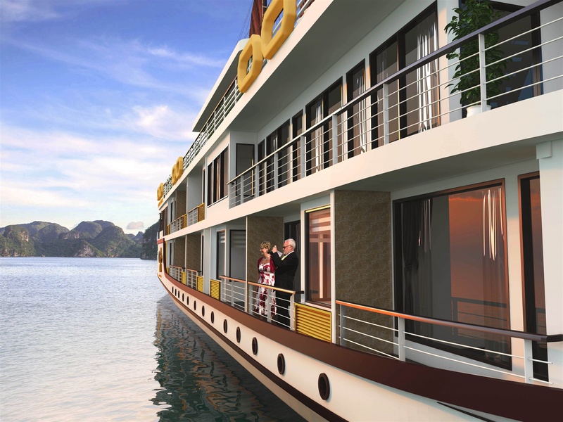 Azela Cruise - Du thuyền đẹp nhất Vịnh biển Hạ Long