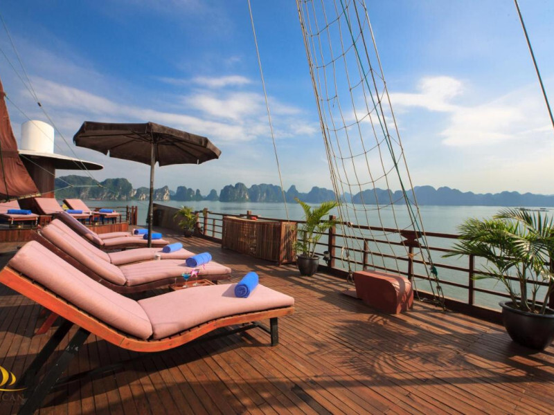 du thuyền Pelican Hạ Long Luxury Cruise