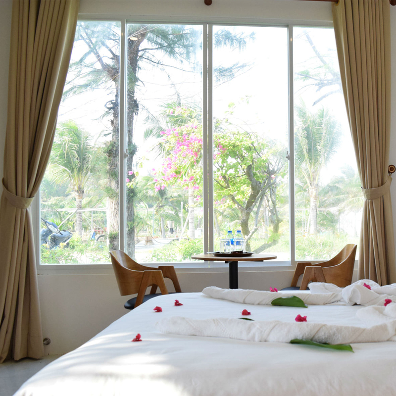 Hệ thống phòng nghỉ Suối Hồng Resort 