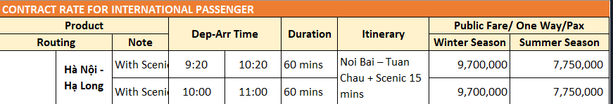 Thuỷ phi cơ Hà Nội - Hạ Long