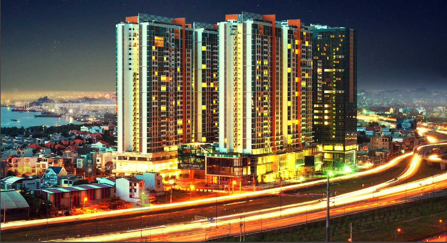 Somerset Vista nằm ngay tại trung tâm thành phố