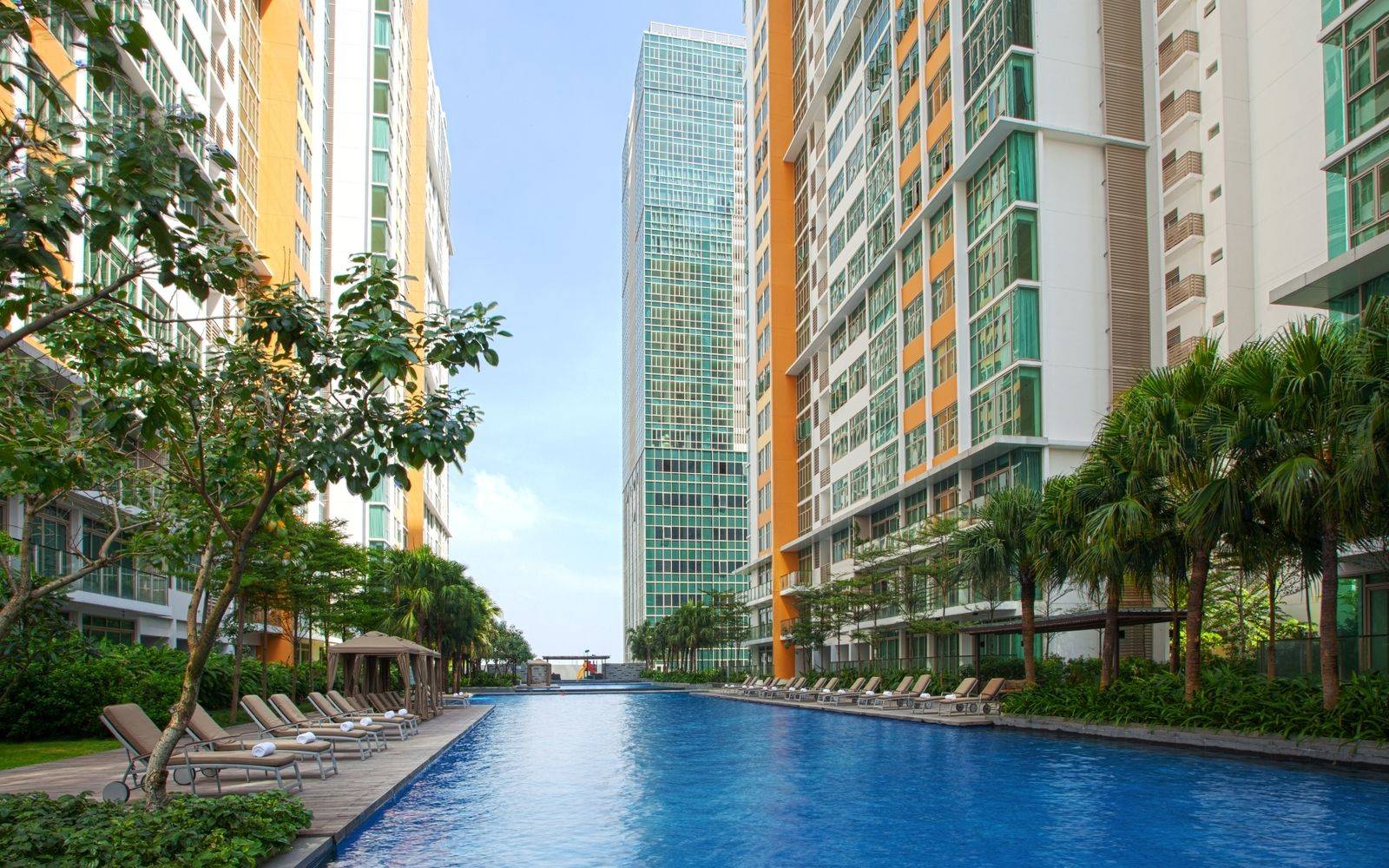 The Vista Somerset được thiết kế theo kiến trúc hiện đại