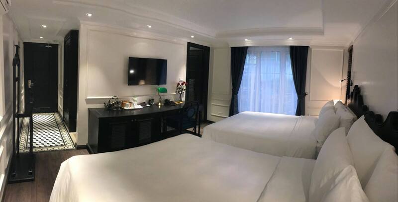 Phòng Deluxe gia đình với không gian rộng rãi