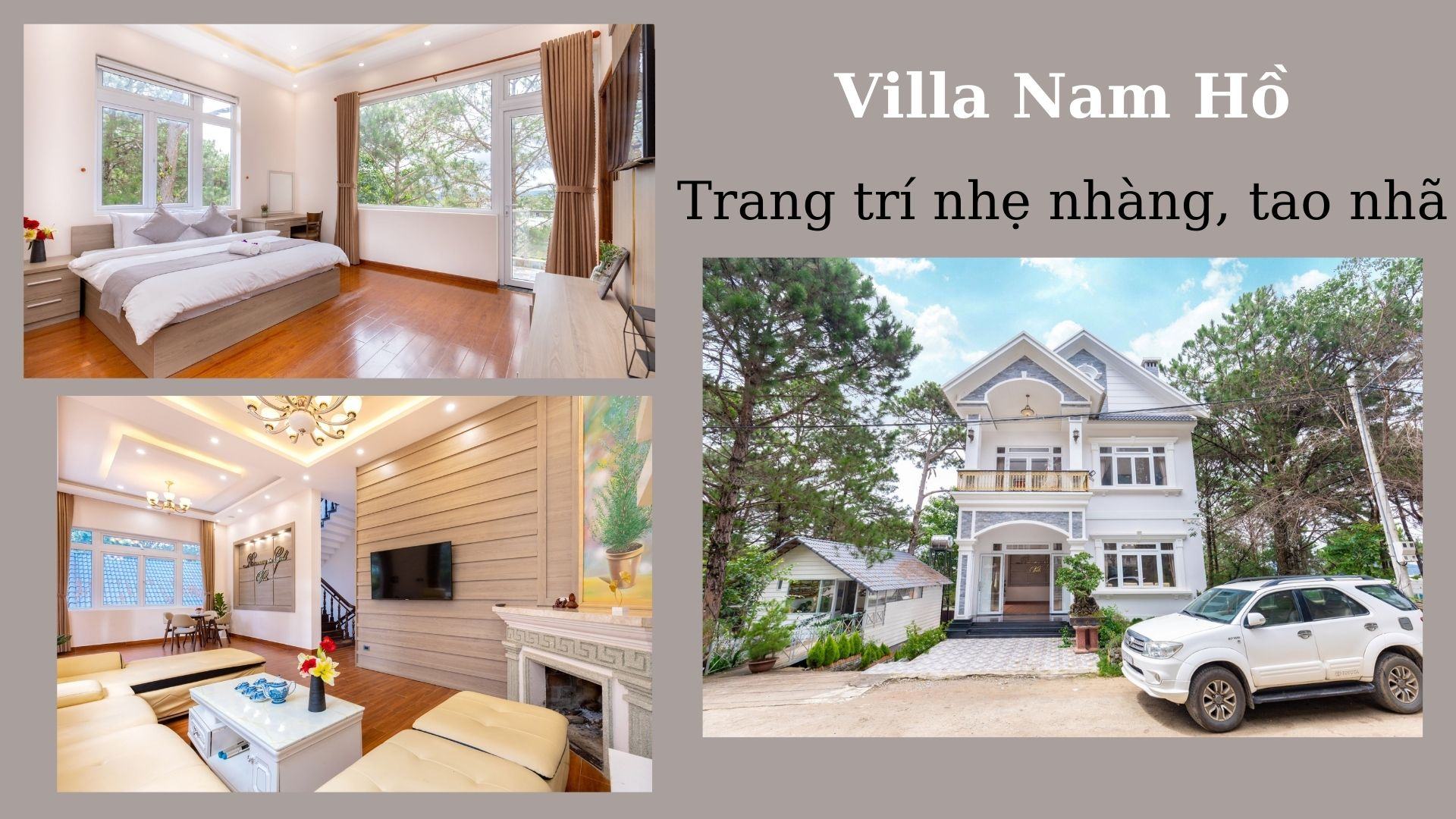 Villa Nam Hồ Đà Lạt