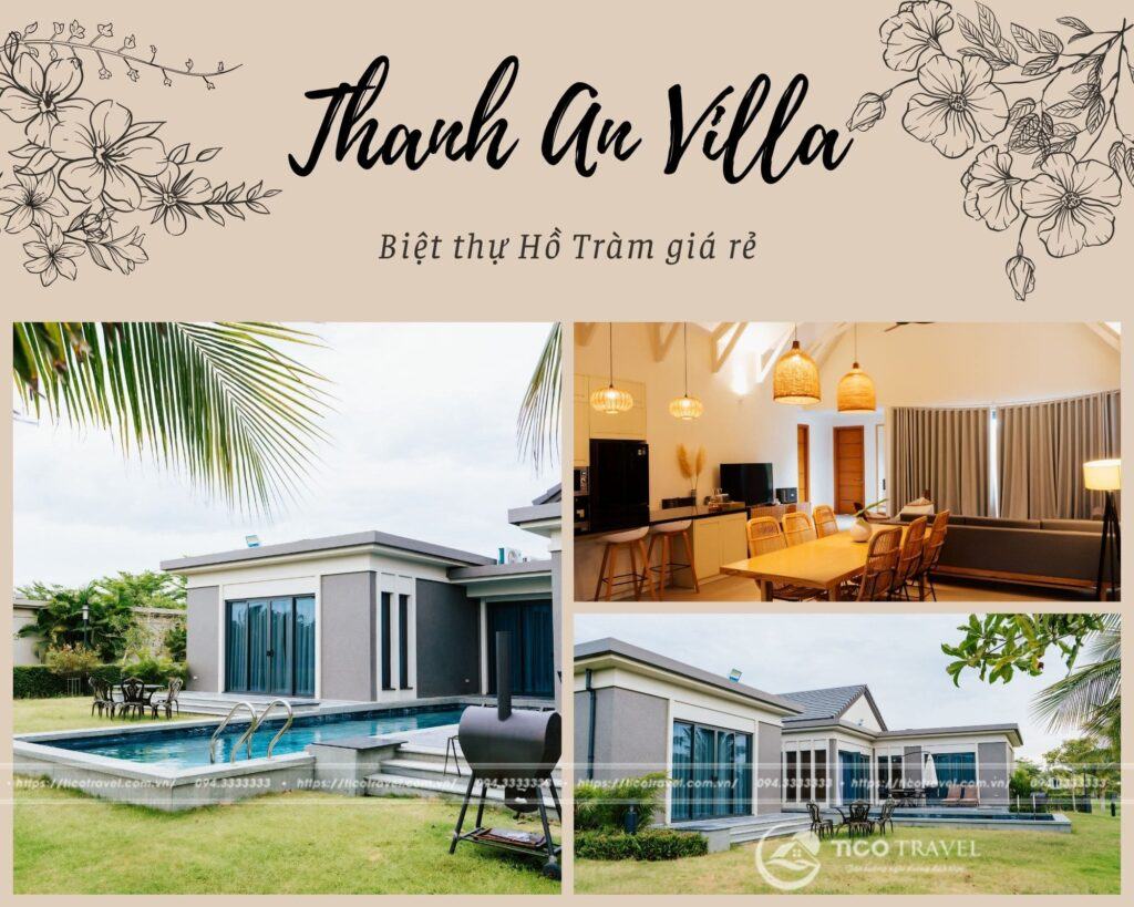 Thanh An Villa - Villa Hồ Tràm Vũng Tàu giá rẻ