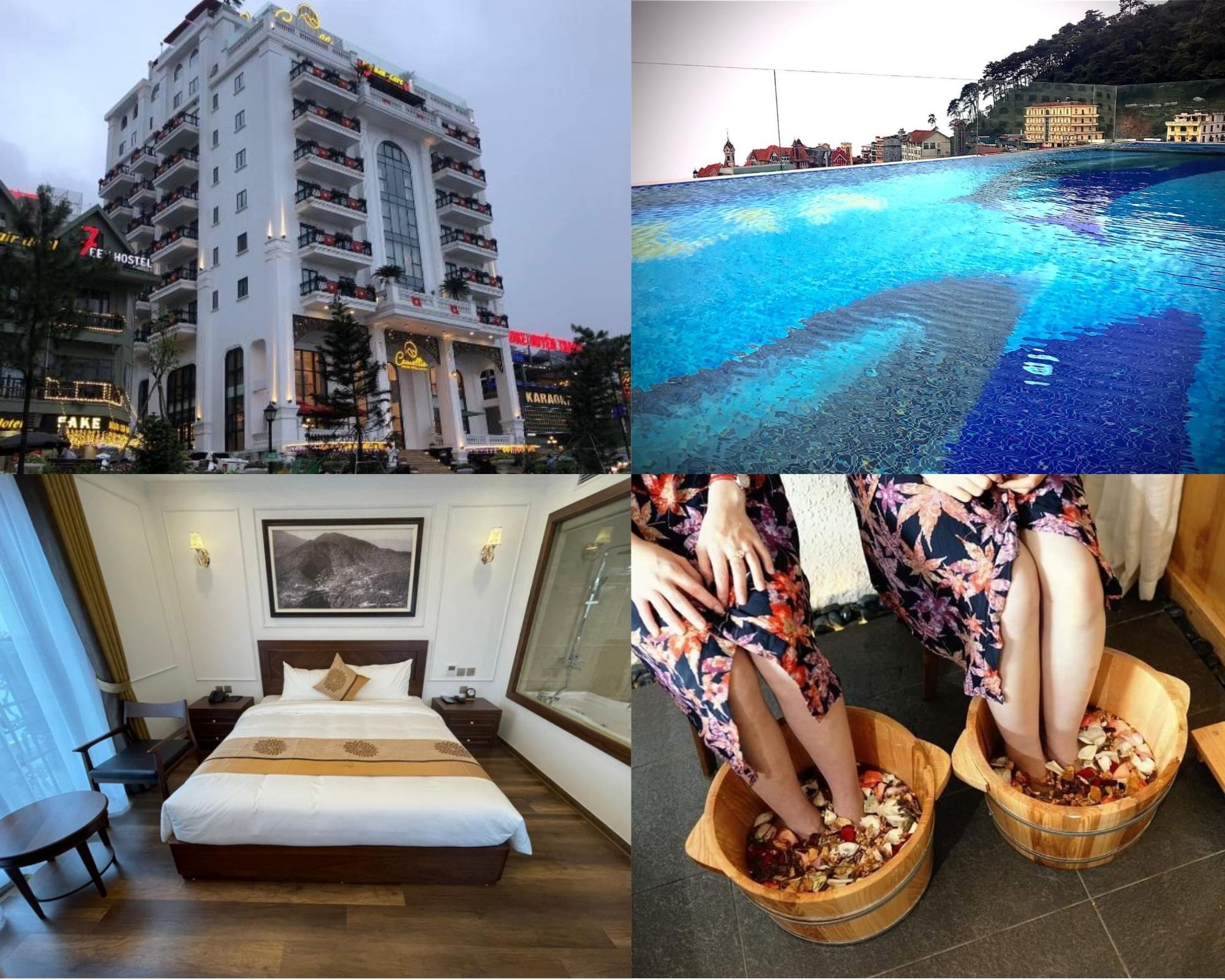 Camellia Hotel - Khách sạn Tam Đảo có hồ bơi vô cực