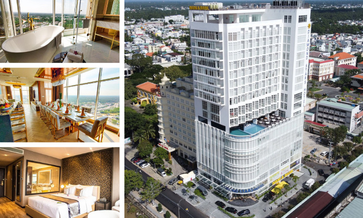 Khách sạn Diamond Stars Bến Tre chuẩn 4 sao quốc tế