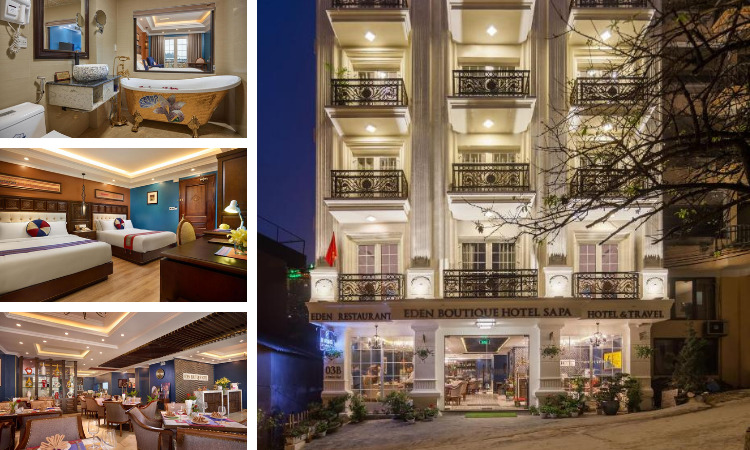 Khách sạn Eden Boutique Hotel & Spa 