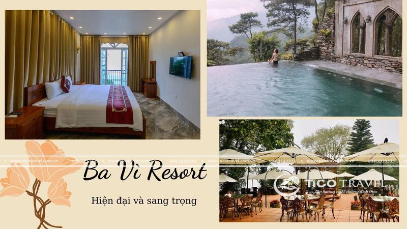 Top 20 Resort Ba Vì giá rẻ đẹp có hồ bơi gần vườn quốc gia