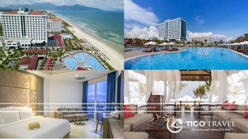 Swandor Cam Ranh Resort có hồ bơi cực đẹp