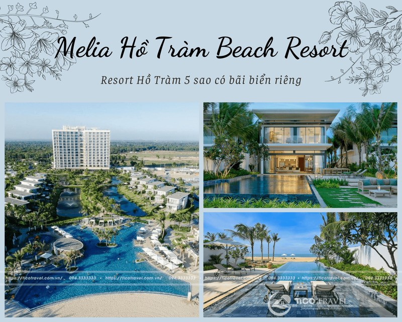 Top 13 Resort Hồ Tràm có hồ bơi view biển chuẩn 4-5 sao