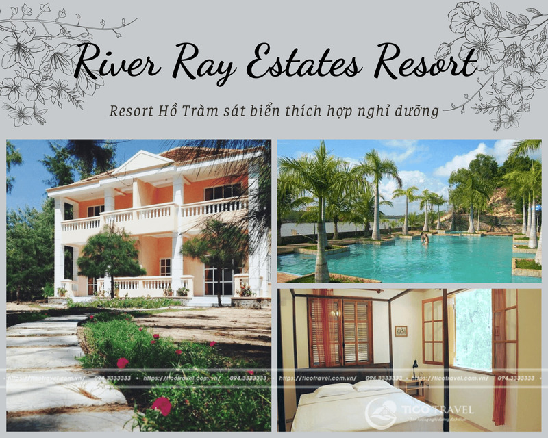 Resort đẹp Hồ Tràm có hồ bơi view biển chuẩn 4-5 sao