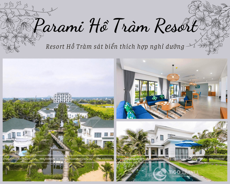 Resort đẹp Hồ Tràm có hồ bơi view biển chuẩn 4-5 sao