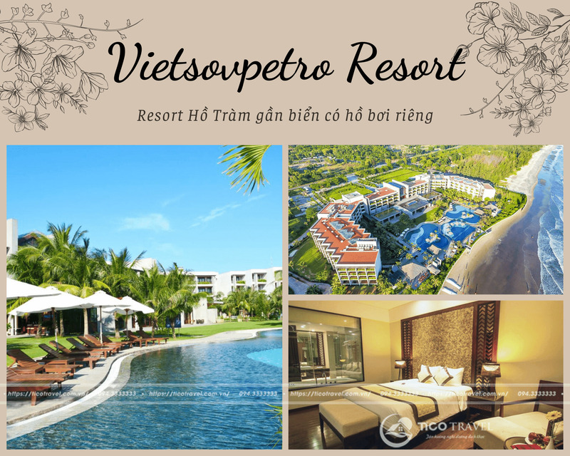 Top 13 Resort Hồ Tràm có hồ bơi view biển chuẩn 4-5 sao