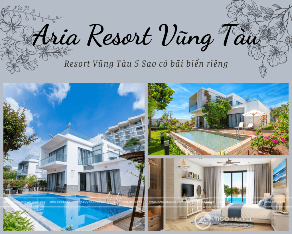 Top 20 Resort tại Vũng Tàu giá rẻ sát biển có hồ bơi bãi biển riêng view đẹp